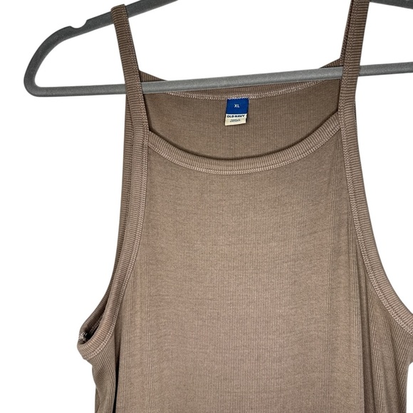 Old Navy Fitted Rib-Knit Midi Cami Dress - Picture 3 of 7